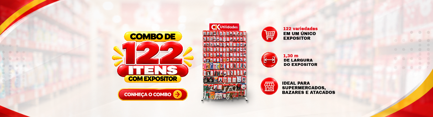 Ferragem, mais de 150 itens para sua loja.
