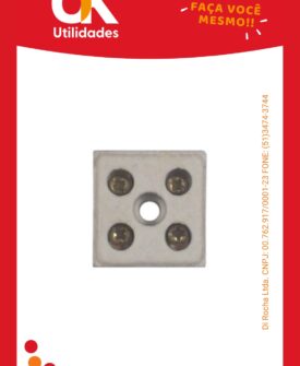 CONECTOR PORCELANA 10MM 2 POLOS