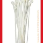 ABRAÇADEIRA NYLON CINTA BRANCA 2,5x100