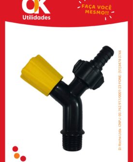 2467-Torneira Socel para Jardim Colorida 1/2 | 1 Unidade