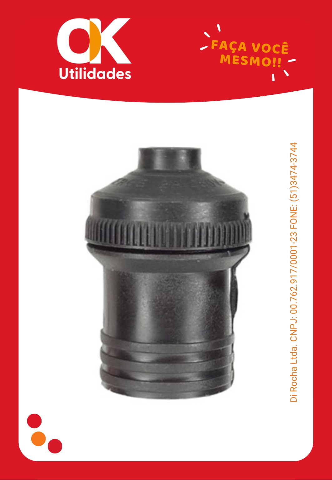2508-Suporte Pendente Sem Chave | 1 Unidade