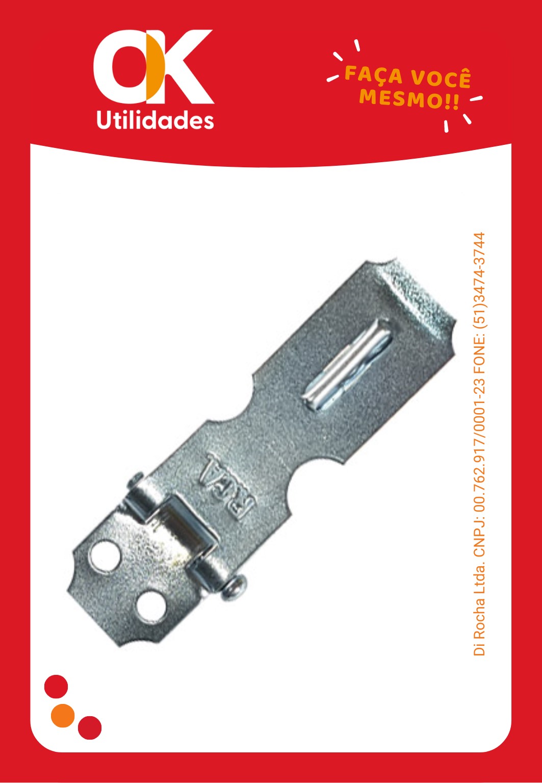 2556-Porta Cadeado 2 | 1 Unidade