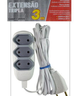 2593-Extensão Tripla 2P 3m