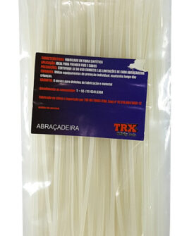 2641- Abraçadeira de Nylon Branca 2,5 x 200 mm