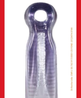 2645- Trava de Porta em Silicone Transparente 1 Unidade