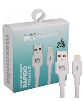 2681-Cabo USB para iPhone 1 Metro 2.0A Maxmidia 1 Unidade