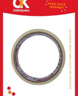 2730- Fita Crepe 19 mm x 10 m 1 Unidade