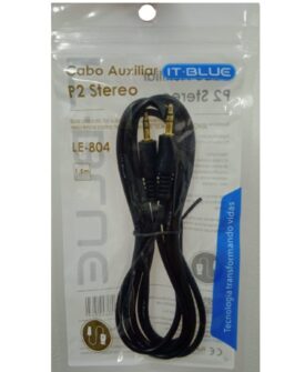 2740- Cabo Auxiliar P2 + P2 1,5m - 1 Unidade