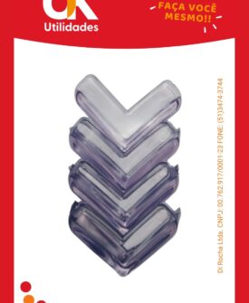 2745- Cantoneira de Silicone para Mesa - 4 Unidades
