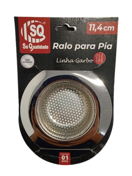 2755- Ralo para Pia 11,4 cm Aço Inoxidável