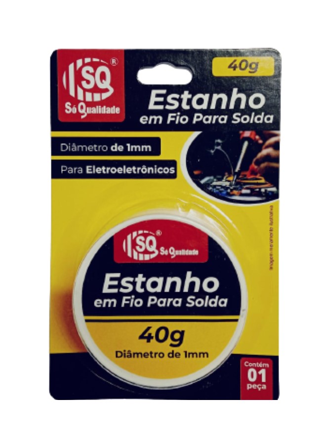 2756- Estanho em Fio para Solda 40g