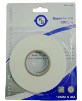 2766- Fita Dupla Face 18mm x 3m