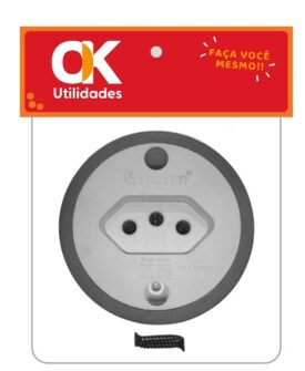 2775-Tomada Externa 2P+T 20A com Certificação INMETRO