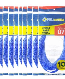2779- Corda para Varal de Nylon Nº 7 10m - 10 unidades