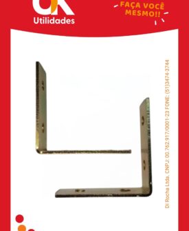 2784- Cantoneira 5 x 5 | Pacote com 2 Unidades