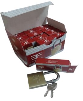 2803-Cadeado Maciço 45mm Caixa com 12 Unidades