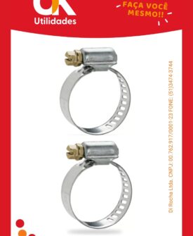 2813- Abraçadeira para Mangueira de Gás 3/4" x 1"