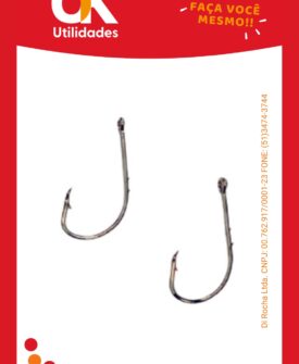 4593-Pesca Anzol Nº 3-0 com 2 Unidades