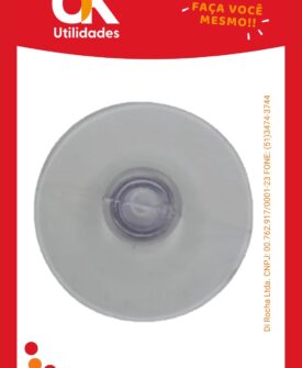 4649-Ventosa Transparente Média 1 Unidade