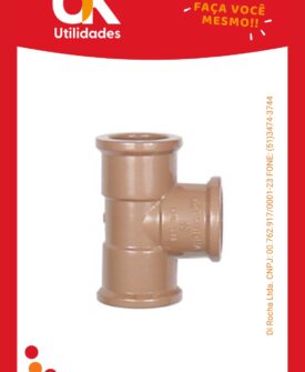 5012-Conexão TEE 20mm 1 Unidade