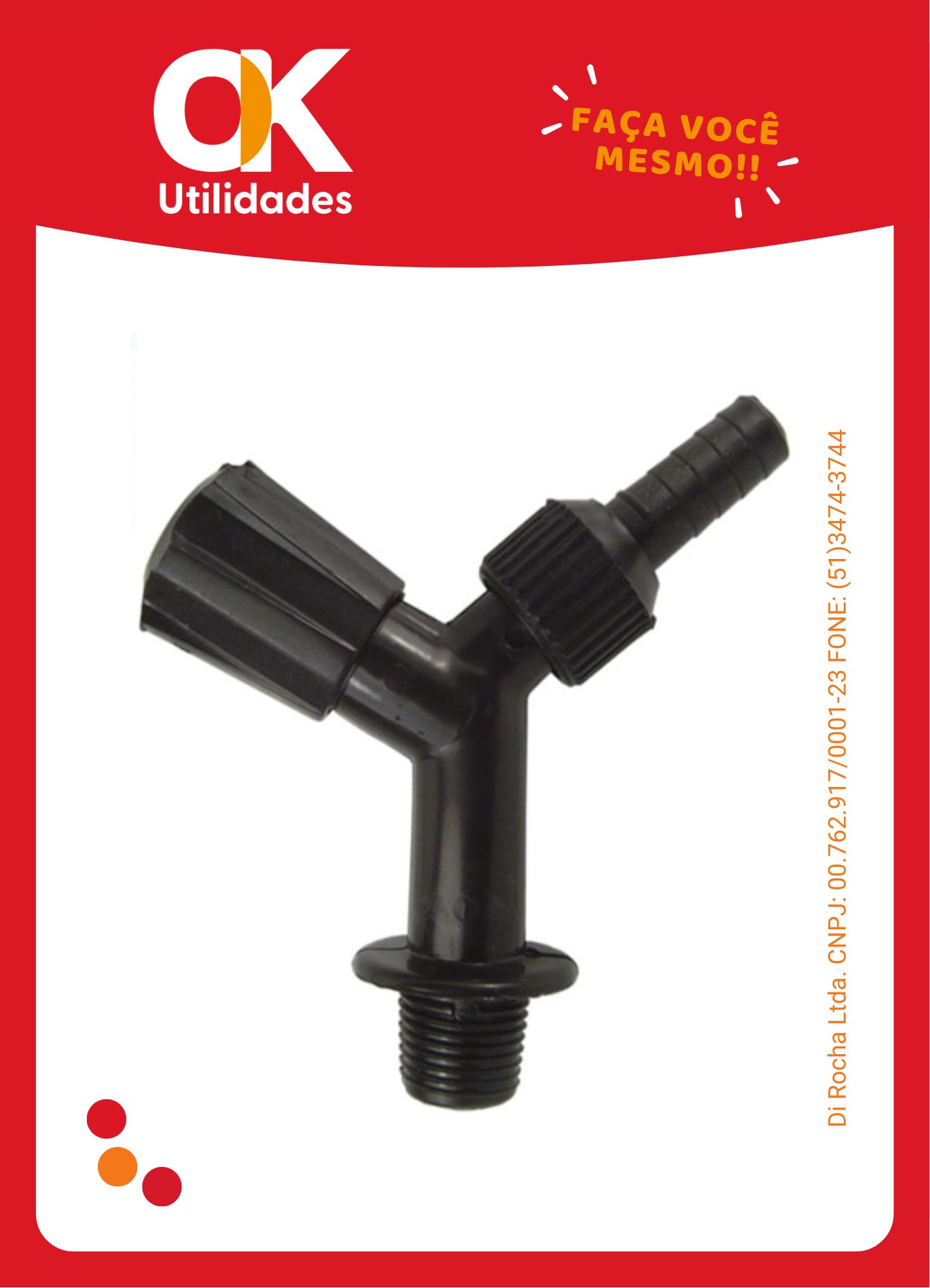 5035-Torneira Herc Jardim 1/2 x 3/4 1 Unidade
