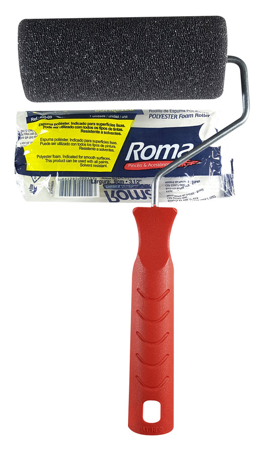 7049-Rolo de Poliéster 9cm Roma- 01 unidae