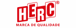 Logotipo HERC em Vermelho e Branco